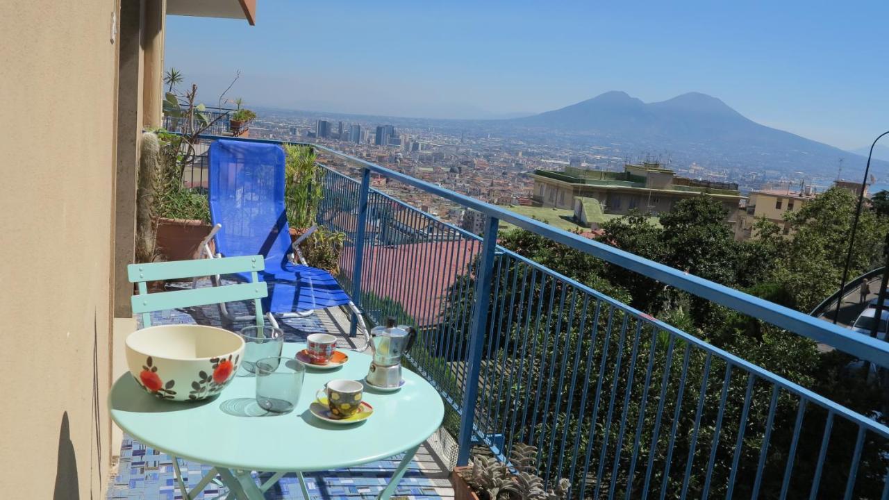 Spacious Panoramic Apartment - Half Way Center-Vomero District Napoli Bagian luar foto